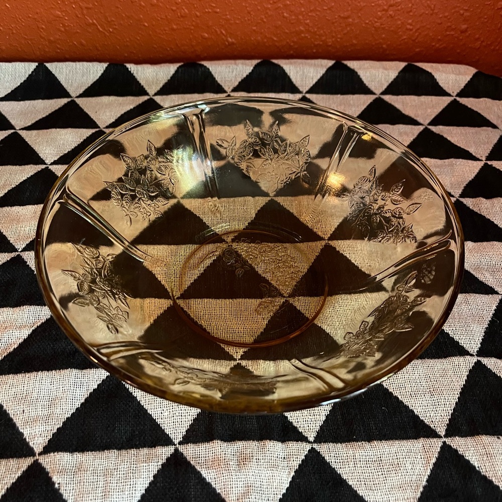 Federal Glass Vegetable Bowl